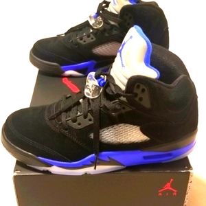 Men's Jordan 5's Retro Racer Blue Excellent Condition W/Box.